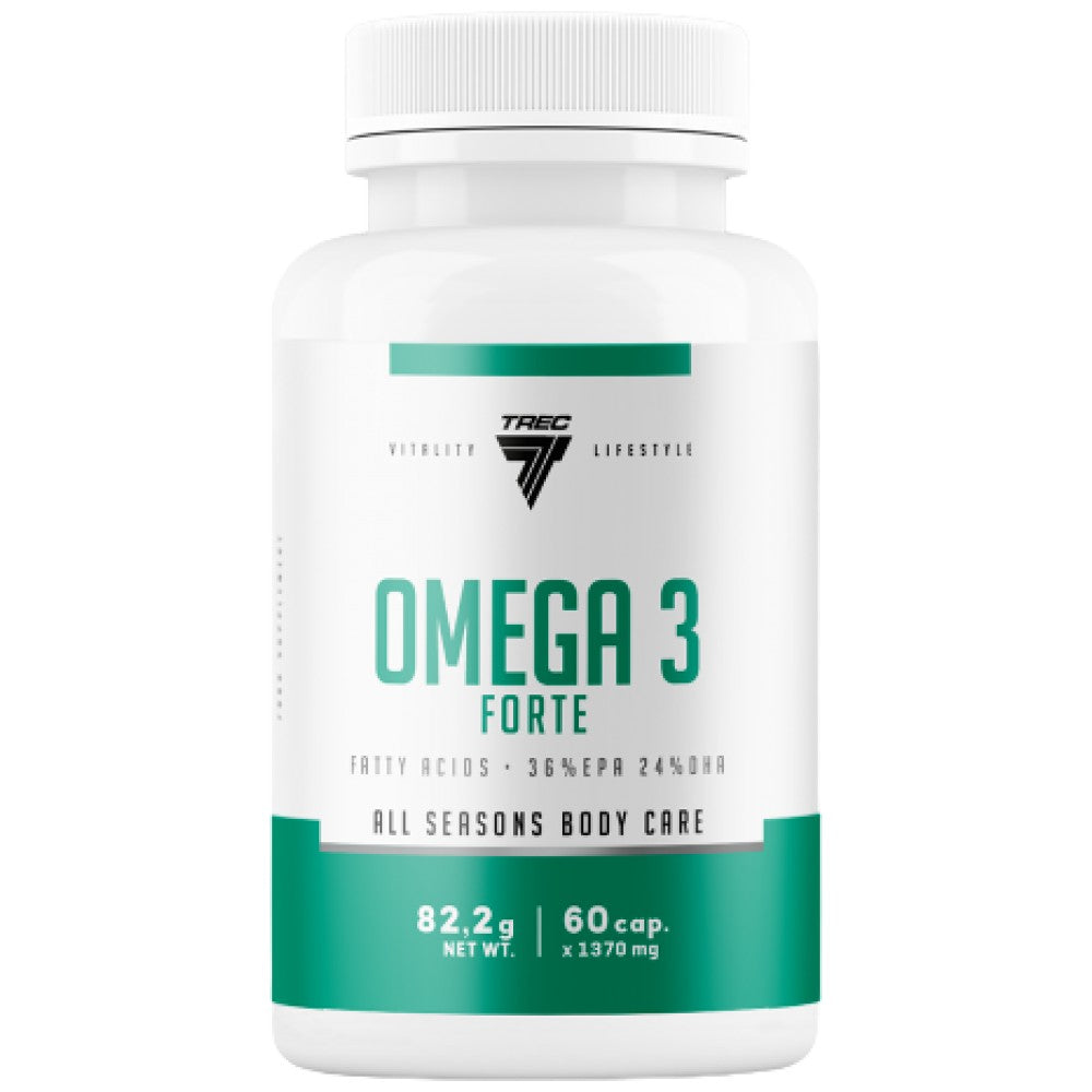 Omega 3 Forte 1000 mg | 60% EPA DHA - 60 Gelkapseln