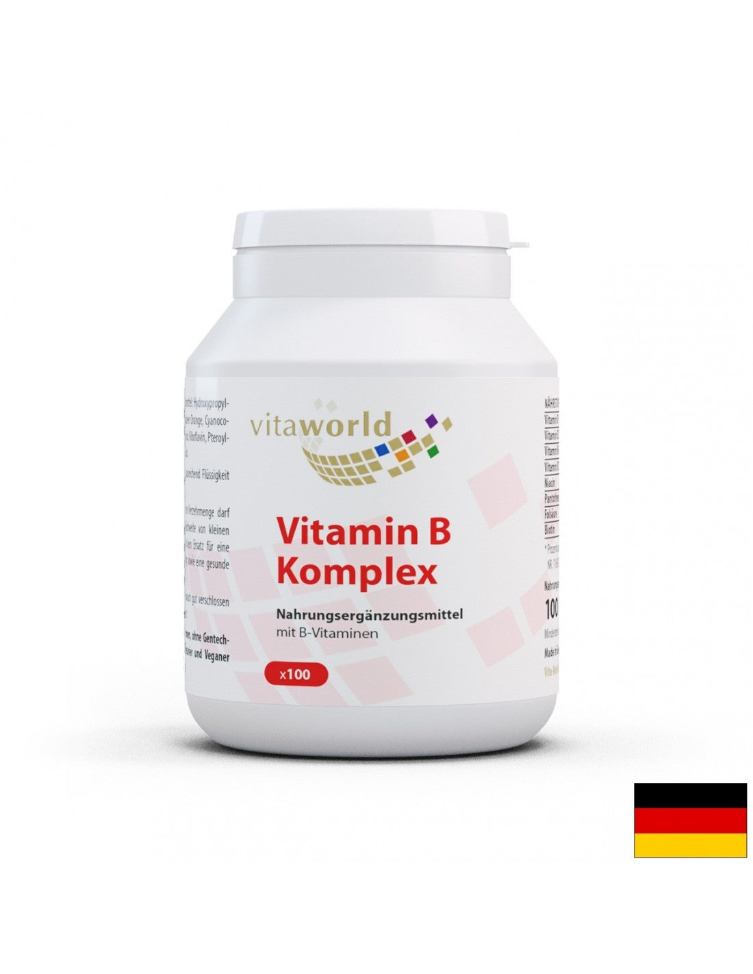 Vitamin B Komplex / Vitamin B -Komplex, 100 Kapseln