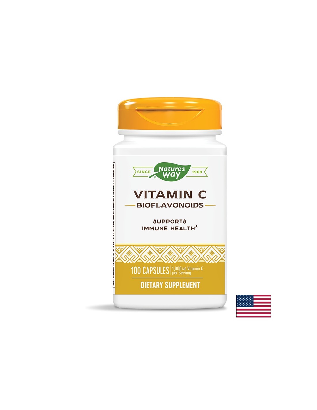 Vitamin C Bioflavonoide/ Vitamin C & Bioflavone 500 mg x 100 Kapseln Nature der Natur