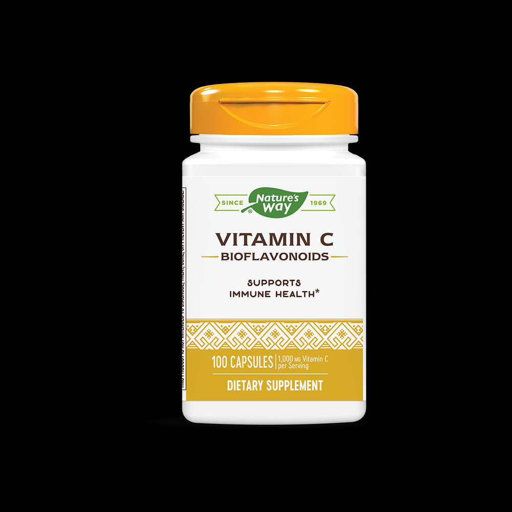 Vitamin C Bioflavonoide/ Vitamin C & Bioflavone 500 mg x 100 Kapseln Nature der Natur