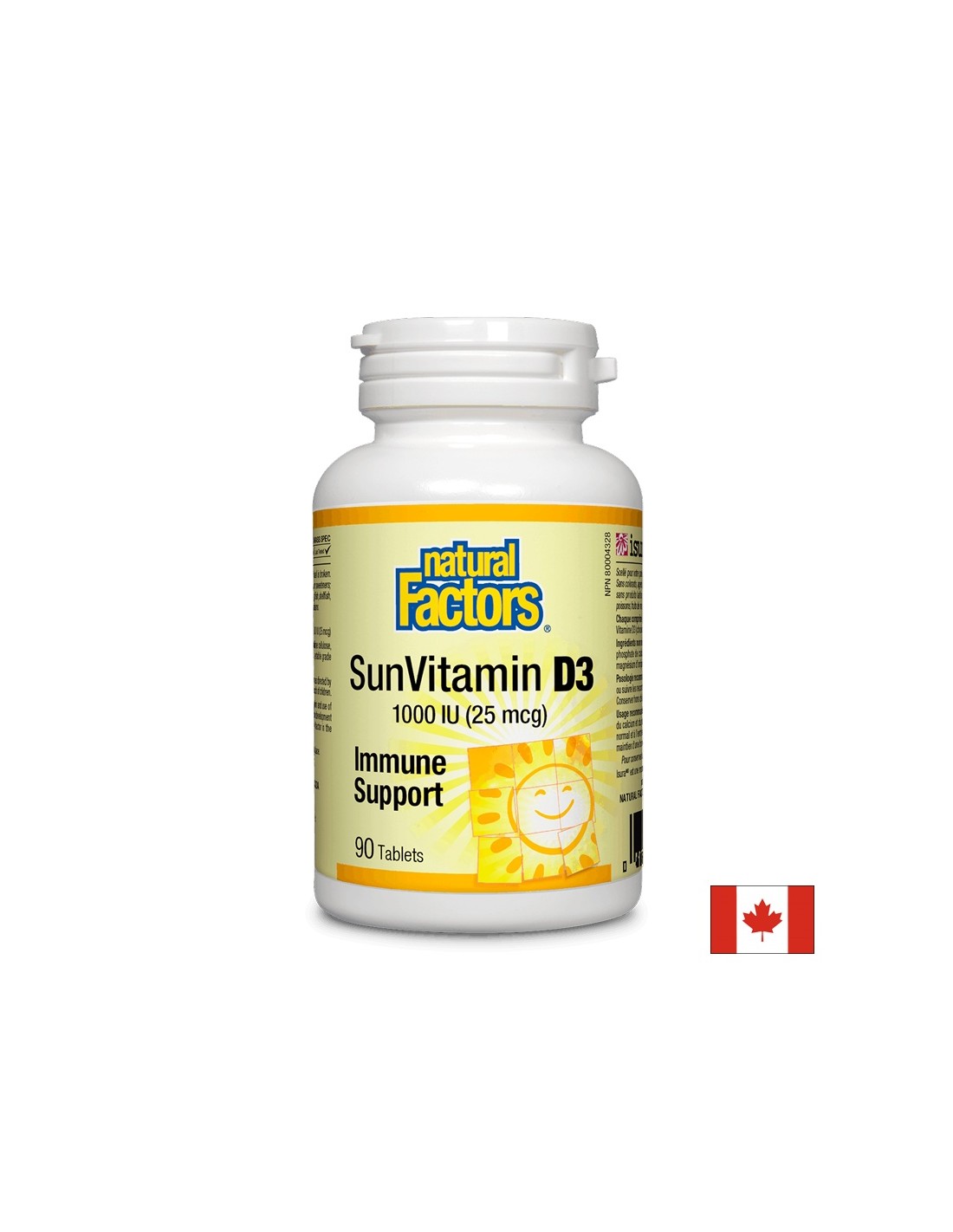 Sunvitamin D3 1000 IU - 90 Tabletten