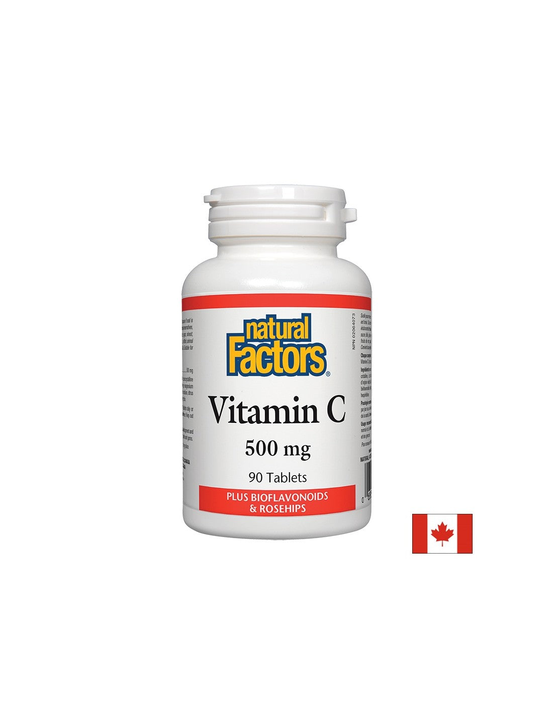 Vitamin C 500 mg + Rosenhüpfen - 90 Tabletten