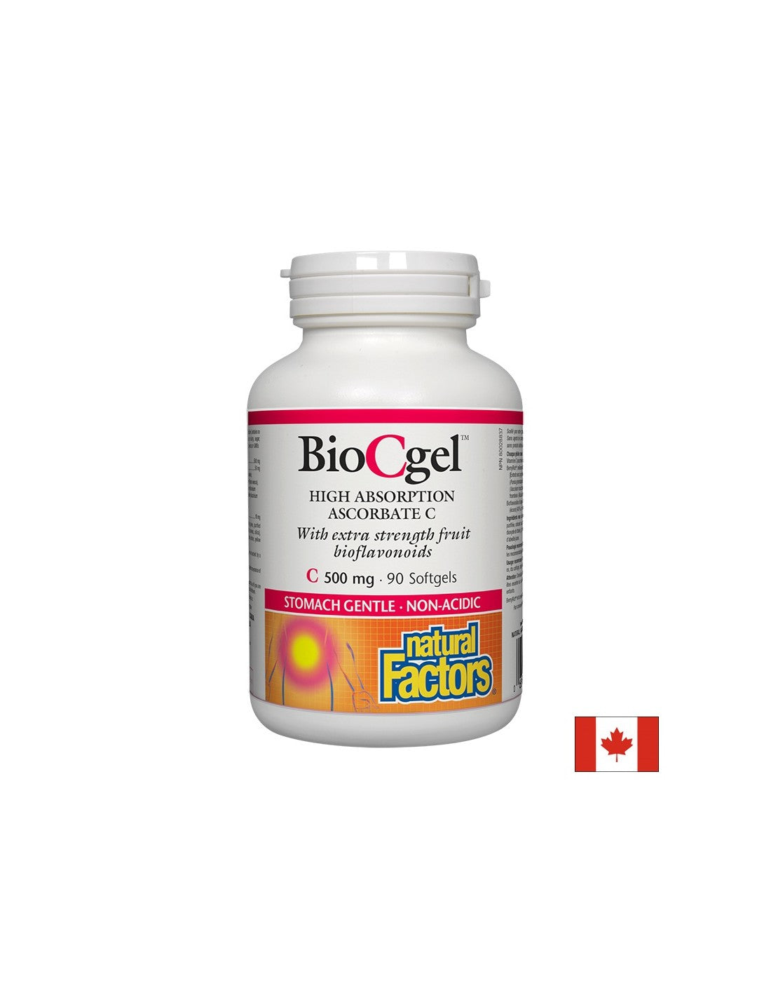 Biocgel hohe Absorption Ascorbat Vitamin C 500 mg - 90 Gelkapseln