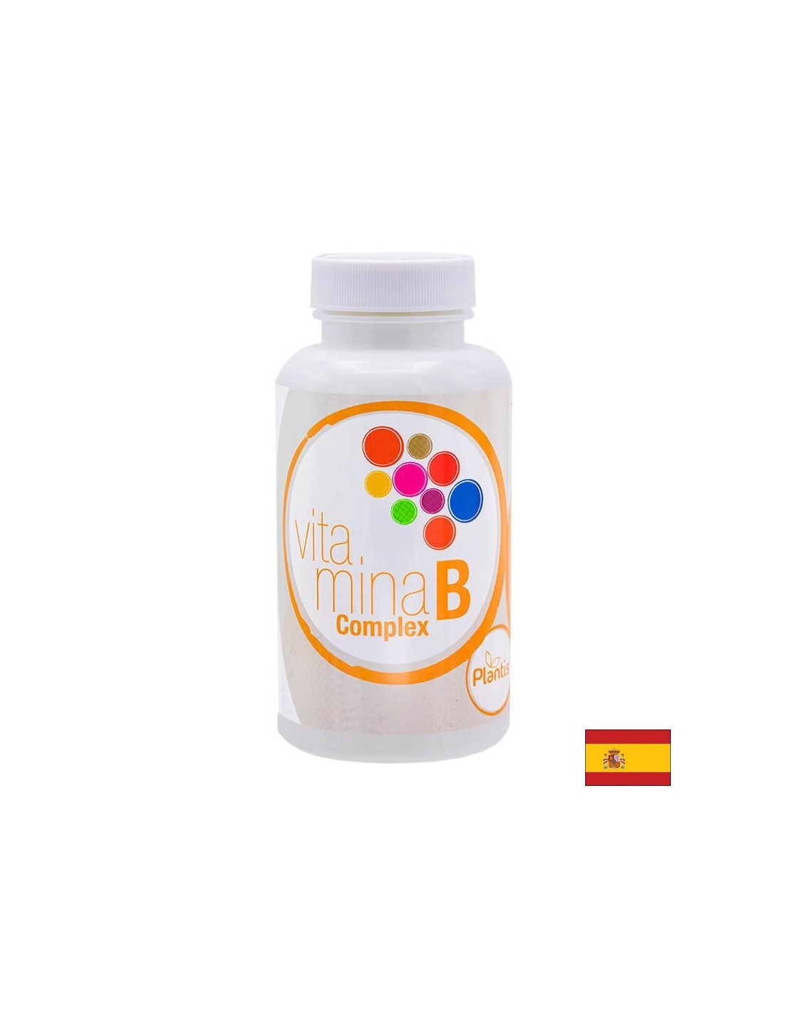 Vitamin B -Komplex - Nervensystem und zelluläre Energie - Vitamina b Complex Plantis®, 60 Kapseln