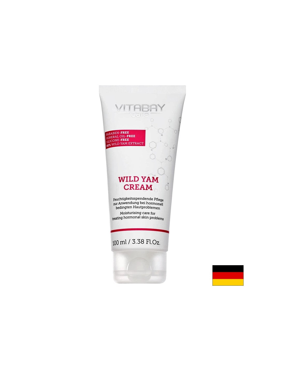 Wilde Yam -Creme - Creme mit wilder Yam -Extrakt (für Gesicht und Körper), 100 ml