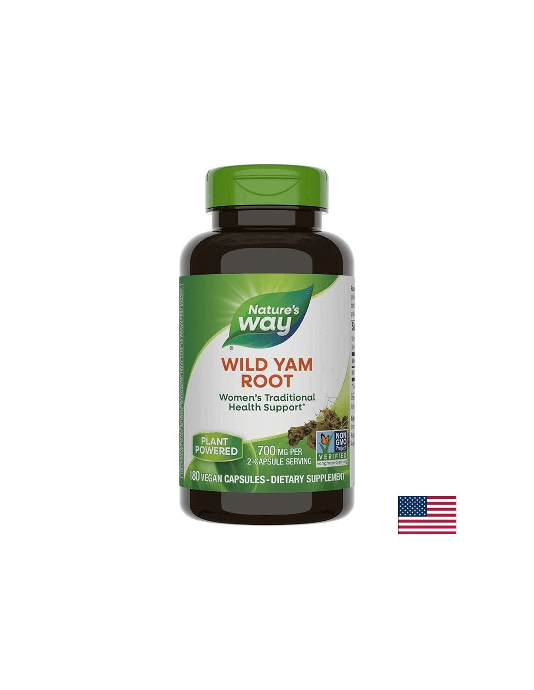 Wild Yam Wurzel 425 mg - 180 Kapseln