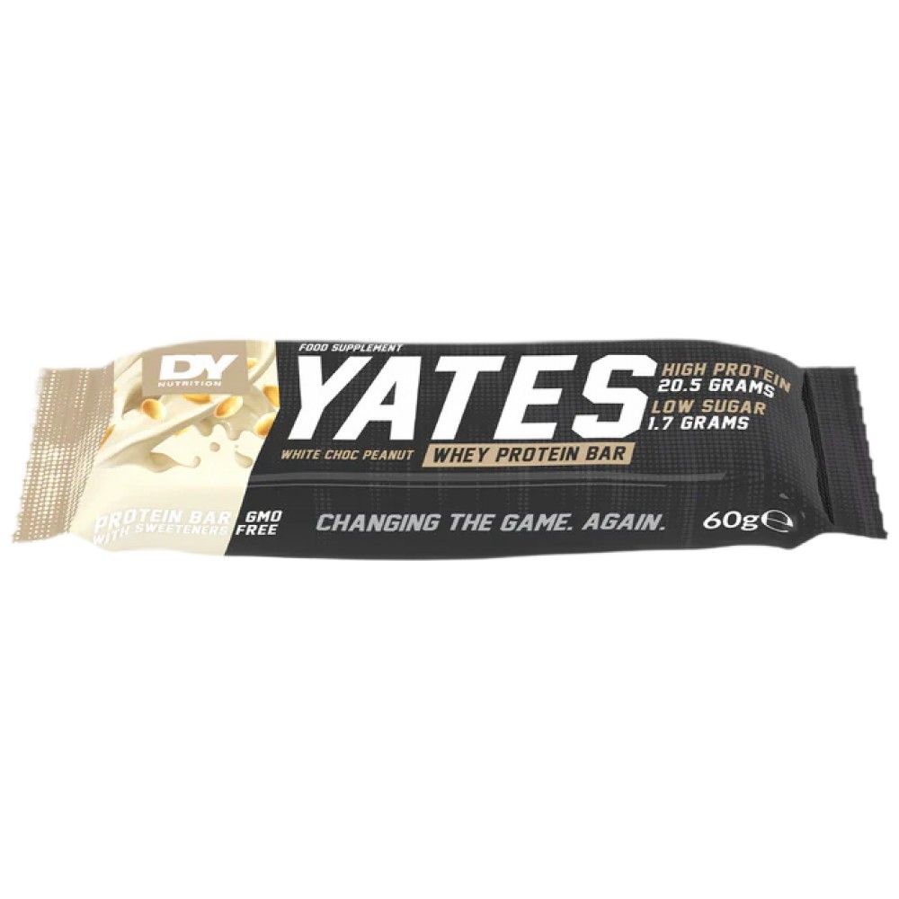 Yates Whey Protein Bar | Kein Zucker - 60 Gramm
