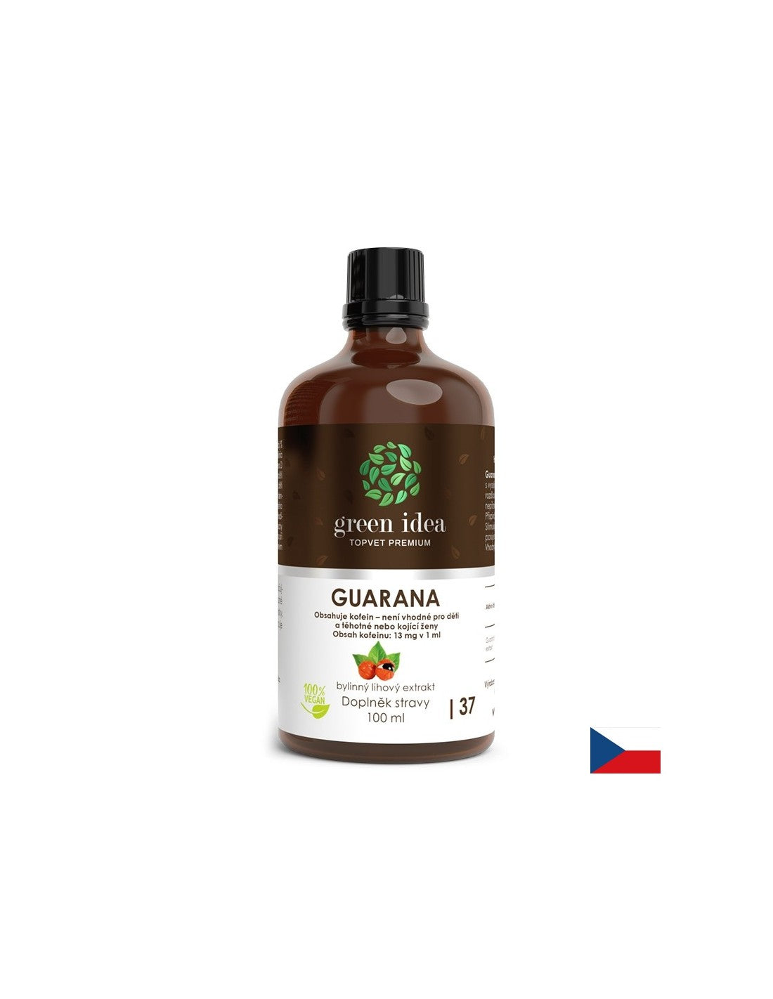 Für Gewichtsverlust und Energie - Guarana, 100 ml Tinktur