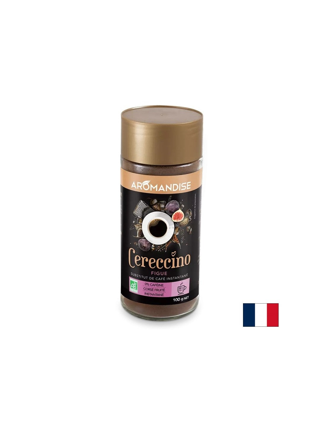 Sofortiger Kaffeeersatz mit Feigen, 100 g