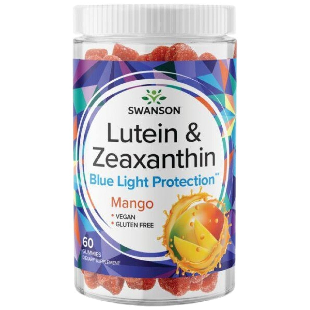 Lutein & Zeaxanthin Gummies | Mango - 60 Kautabletten