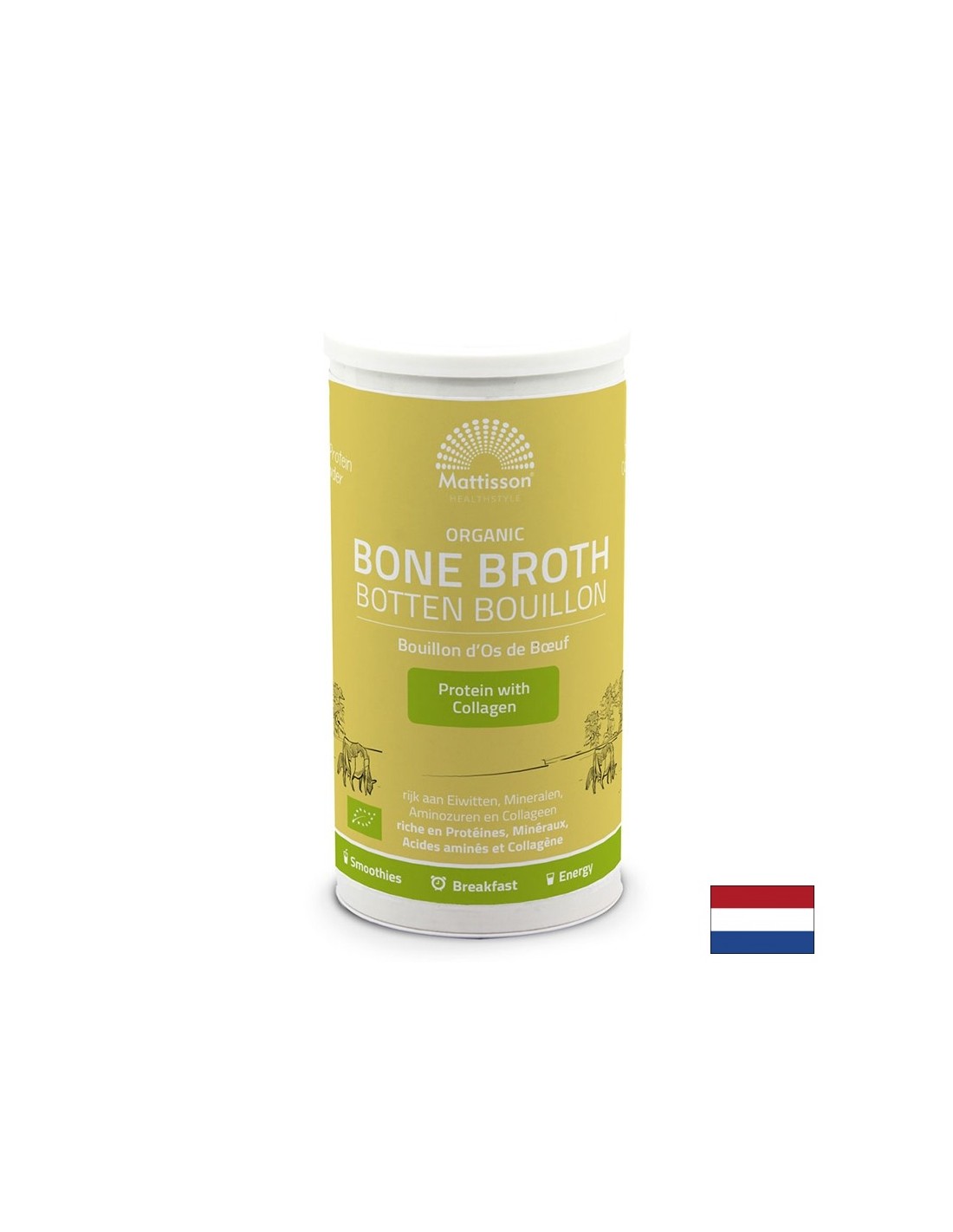 Gesunde Gelenke und schöne Haut - Rindfleischknochenbrio Bio, 180 g, Pulver