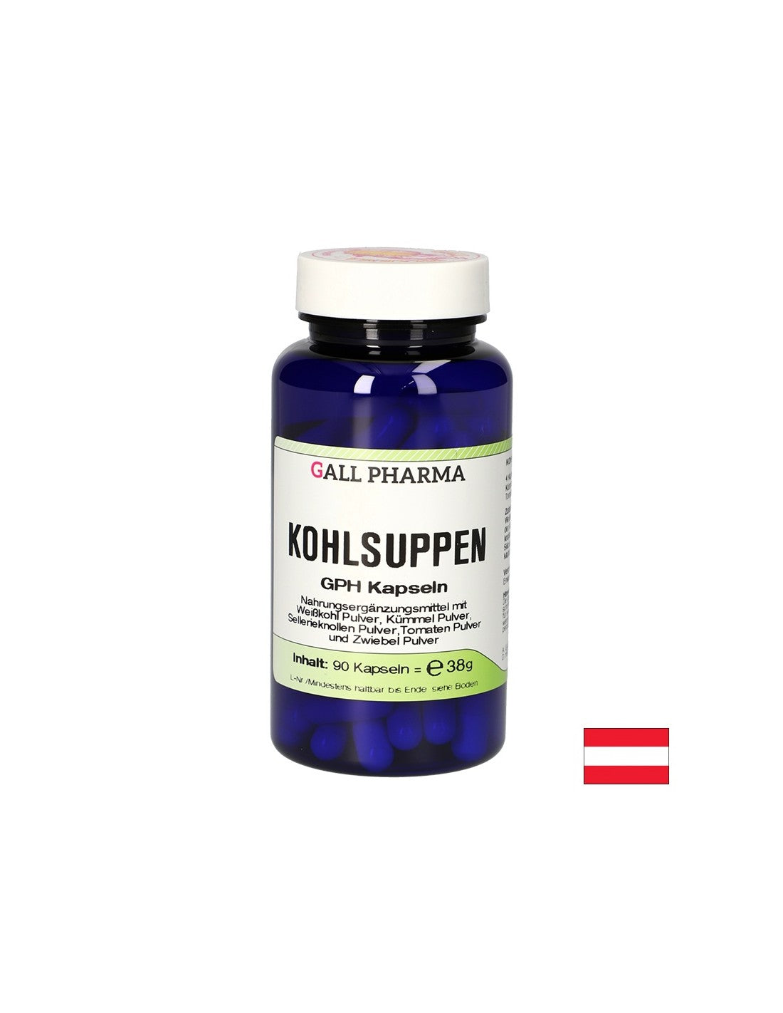 Gesunder Gewichtsverlust - Kohlsuppe, 90 Kapseln