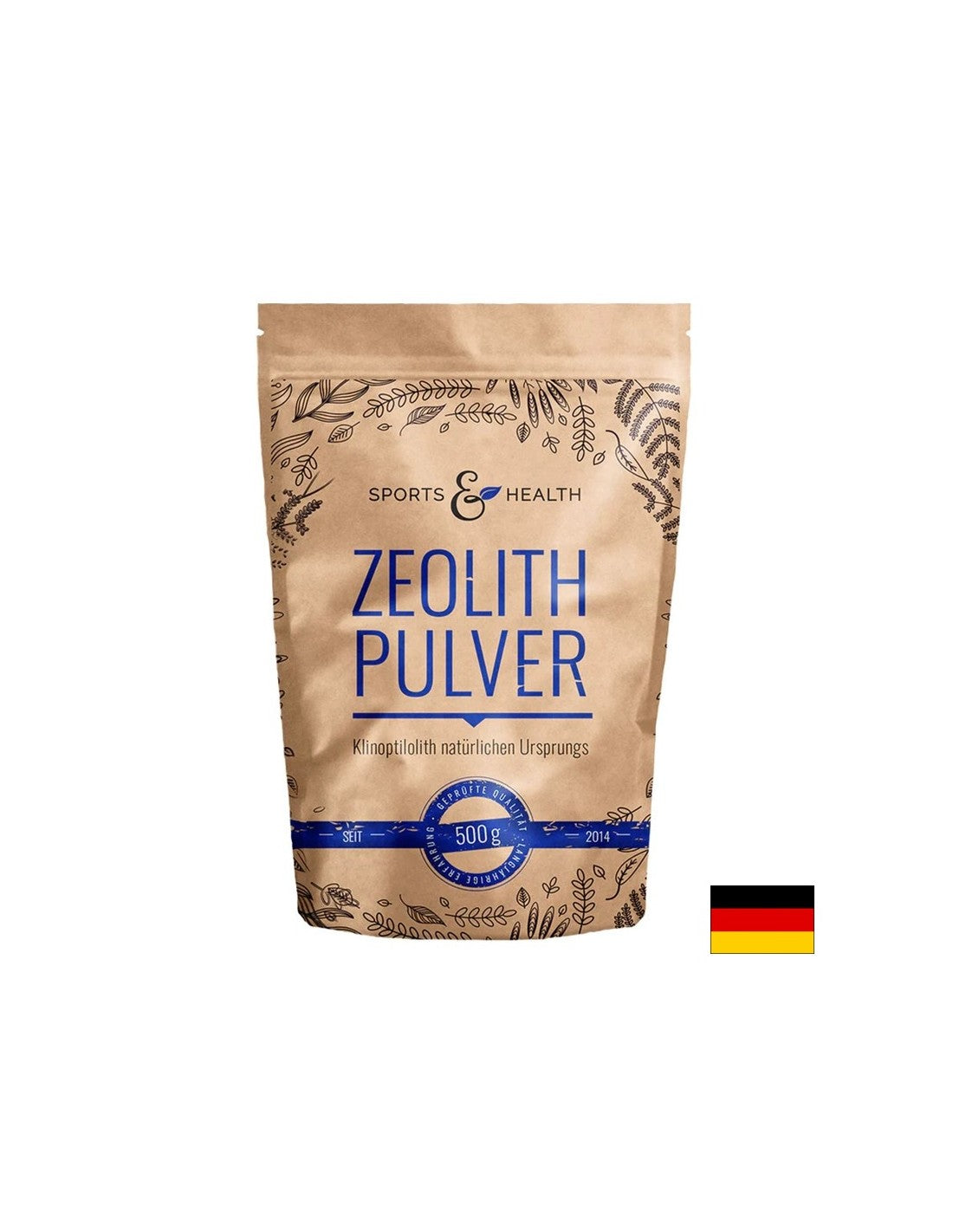 Zeolith -Klinoptilolith (natürlicher Zeolith), 500 g Pulver