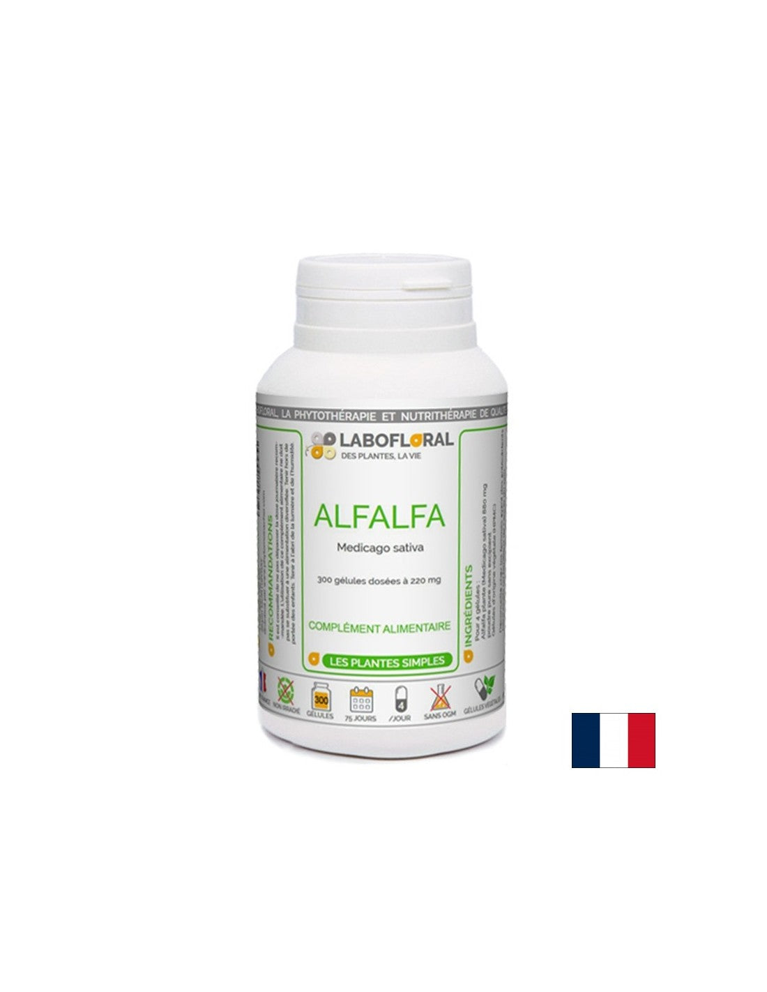 Gesundheit und Entgiftung von Frauen - Alfalfa, 220 mg x 50 Kapseln