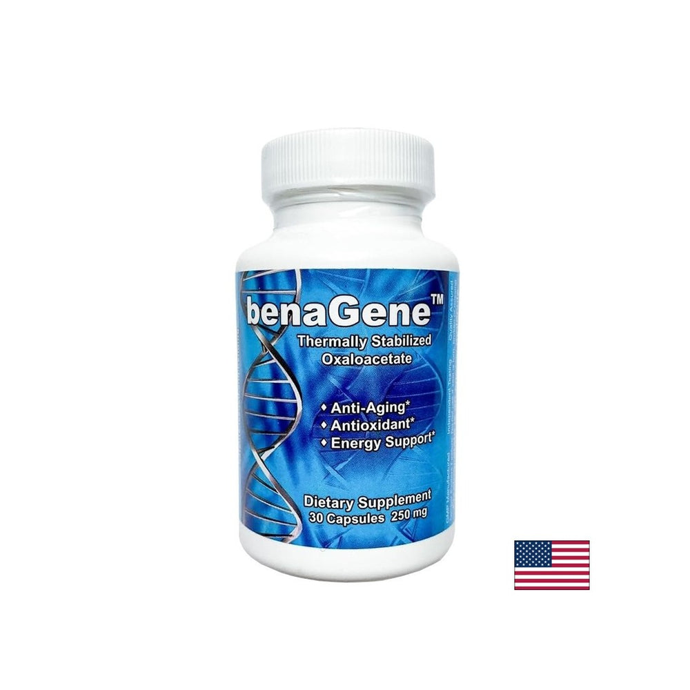 Gesundheit und Anti -Aging von Frauen - thermisch stabilisierte Oxalessigsäure Benagene, 30 Kapseln