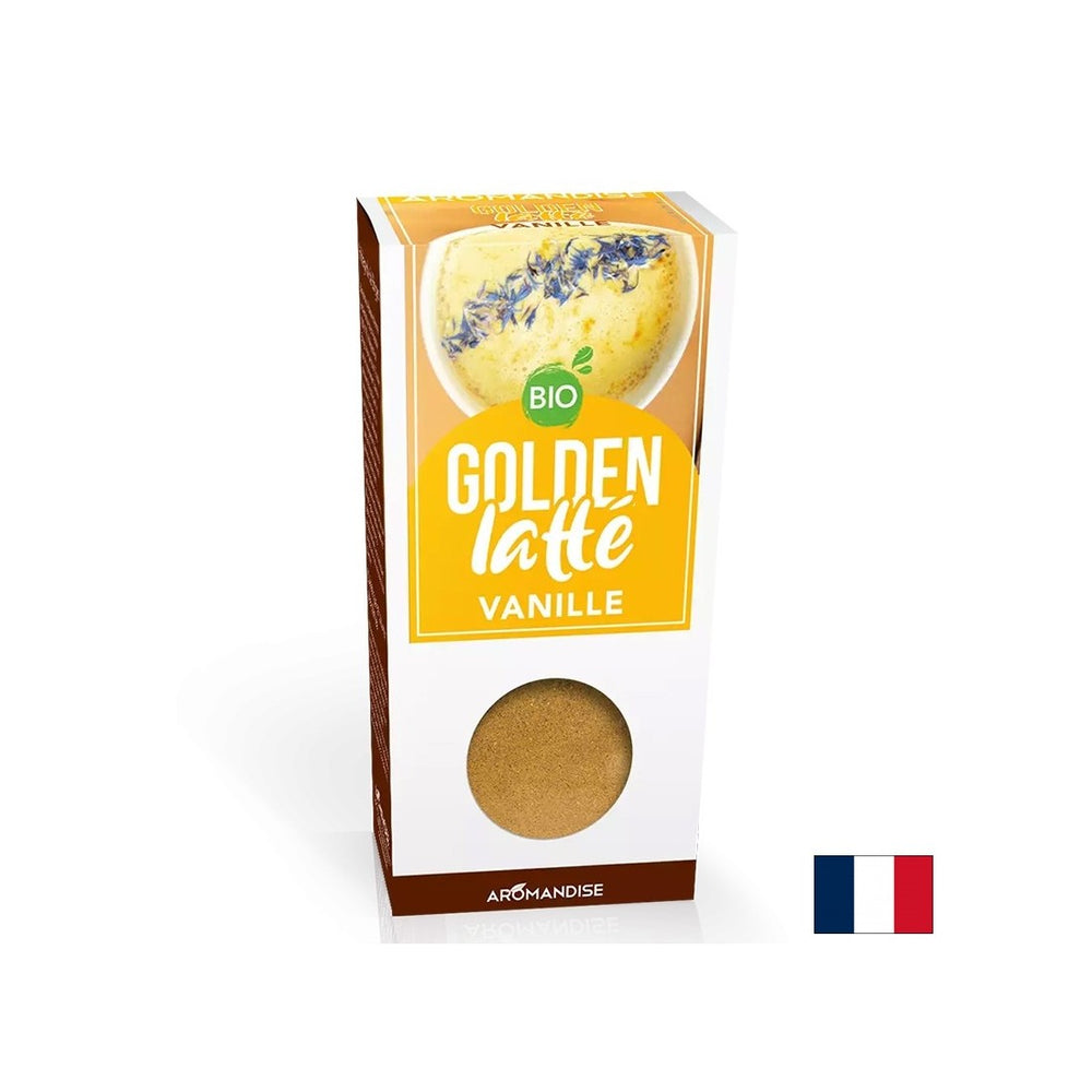 Goldener Latte Kurkuma und Vanille, Instantgetränkpulver, 60 g