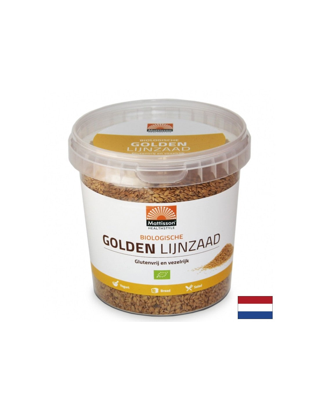 Goldenes Leinsamen (rohe) Bio, 500 g