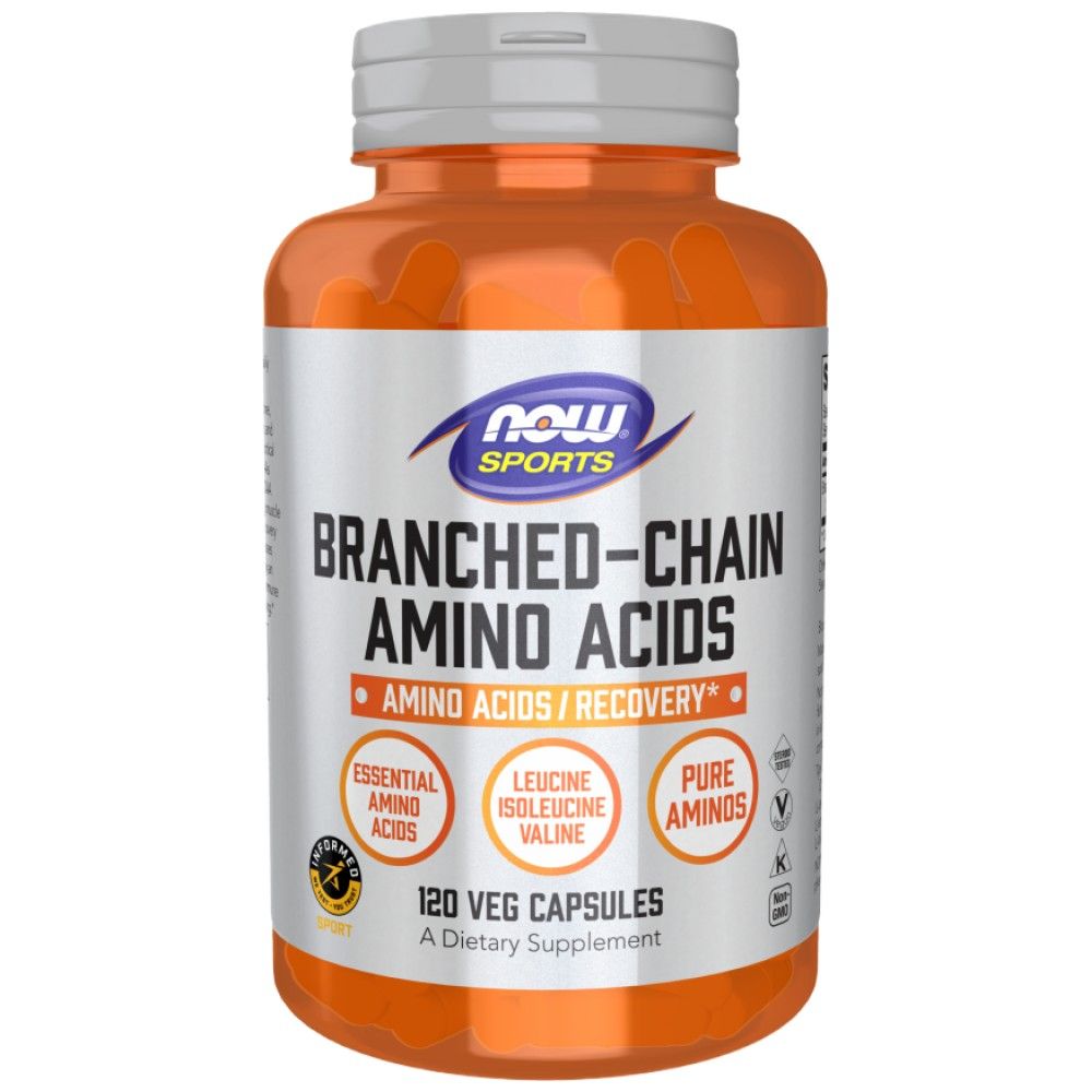Verzweigte Kette Aminosäuren / BCAA - 120 Kapseln