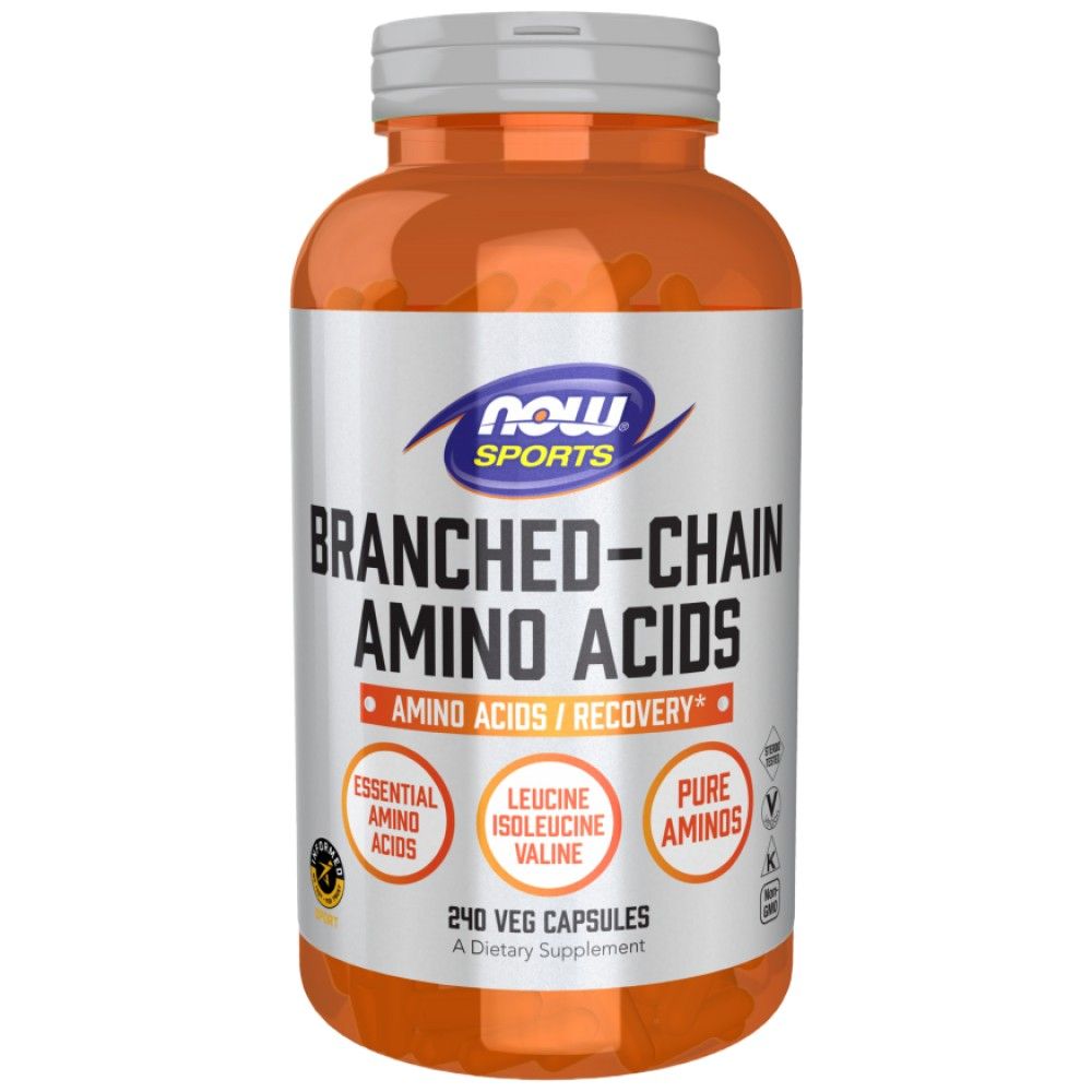 Verzweigte Kette Aminosäuren / BCAA - 120 Kapseln