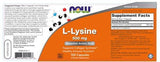 L -Lysin 500 mg - 100 Kapseln