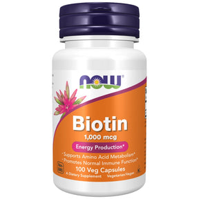 Biotin 1000 mcg - 100 capsules - Nutra Best Europe