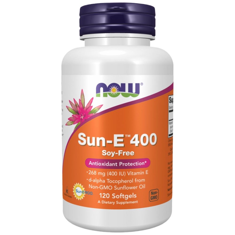 Vitamin E / Sun -E 400 IU - 120 Gelkapseln