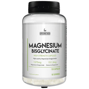 Magnesium Bisglycinate 151 mg - 120 capsules - Nutra Best Europe