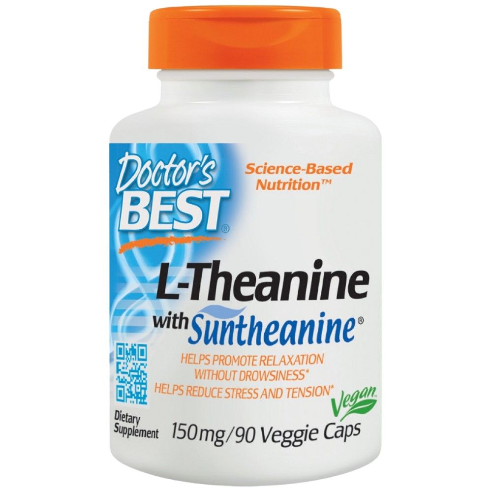 L-theanin 150 mg | Mit Sonnentheanin - 90 Kapseln