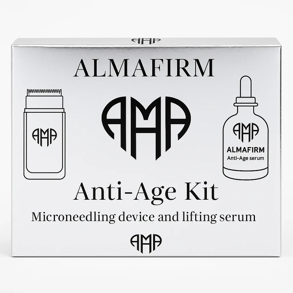 Anti-Aging-Mikroneedling-Therapie (1 Serum 10 ml + Applikator)