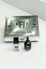 Anti-Aging-Mikroneedling-Therapie (1 Serum 10 ml + Applikator)