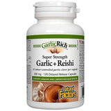 Garlicrich® Superstärke | Knoblauch plus Reishi - 120 Kapseln