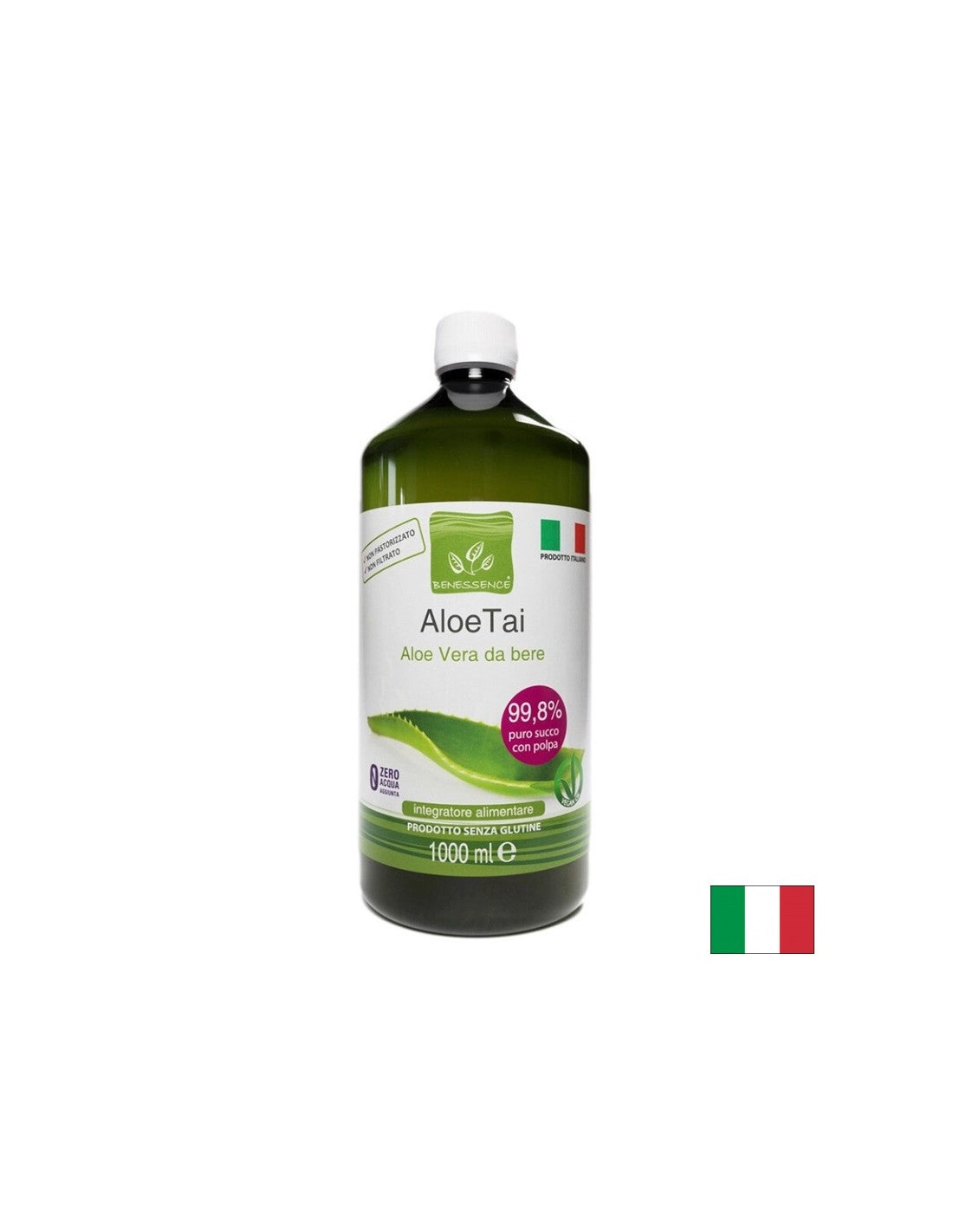 Aloe Vera (Blattsaft und Fruchtfleisch) – Immunität und Verdauung, 1 Liter, 20 Dosen