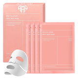 Koreanische Gesichtsmaske mit Bio-Kollagen, Hyaluronsäure, Ceramiden und Peptiden – 1 Packung (4 Stück)