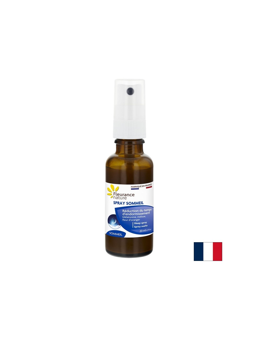 Schlafspray mit Melatonin und Vitamin B1, B6 - 20 ml Fleurance Nature