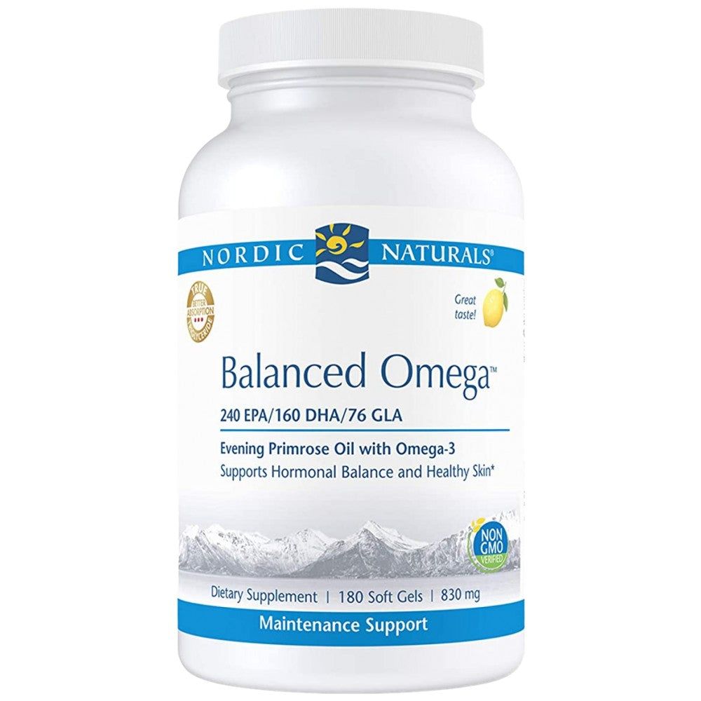 Ausgeglichene Omega - 180 Softgele
