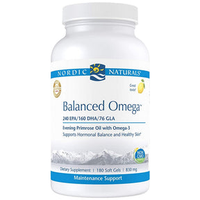 Balanced Omega - 180 Softgels - Nutra Best Europe