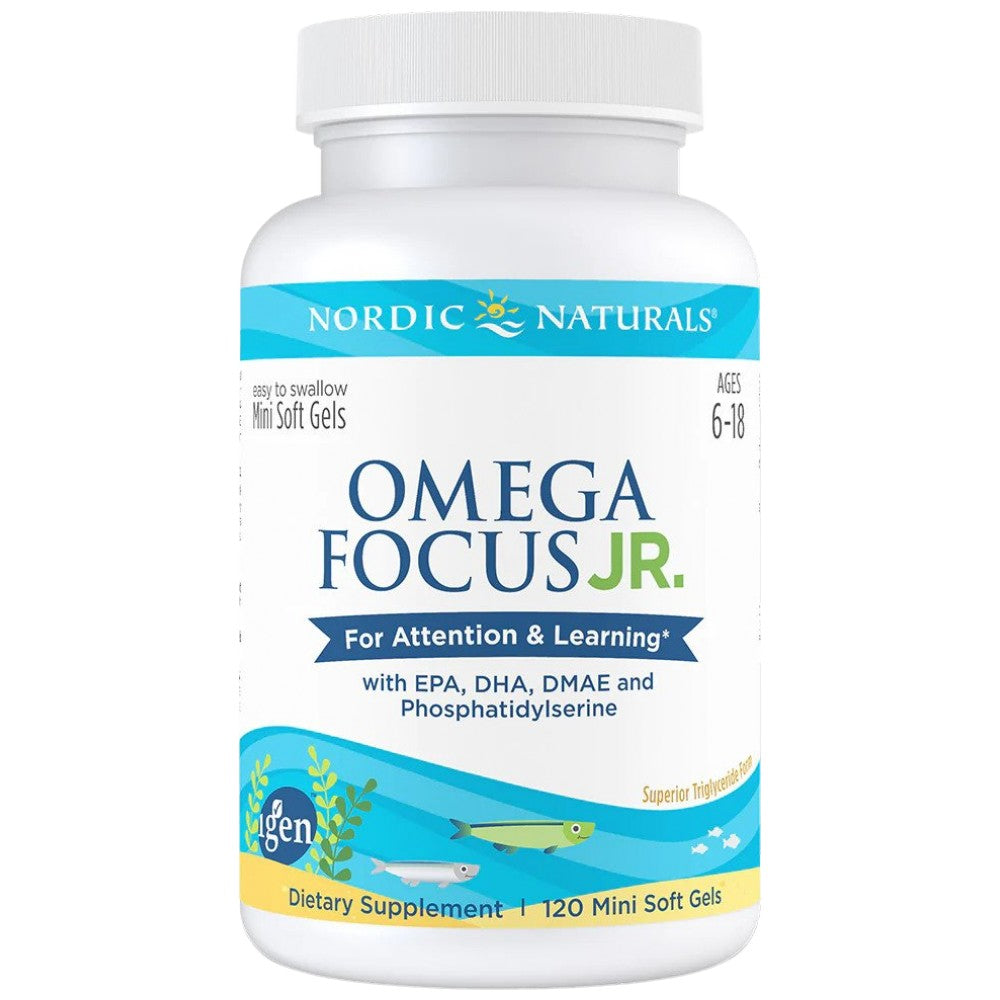 Omega Focus Junior - 120 Gelkapseln