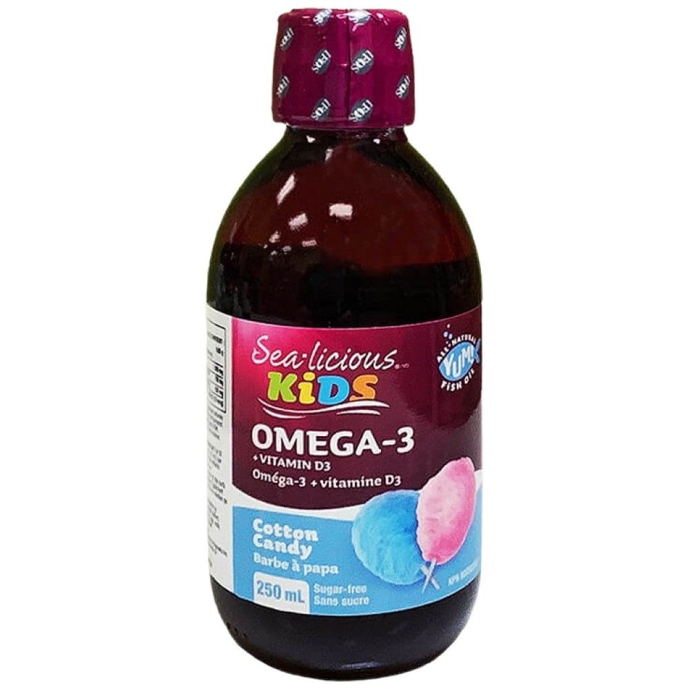 Sea-licious® Kinder Omega-3 1500 mg | + Vitamin D3 400 IU - 250 ml