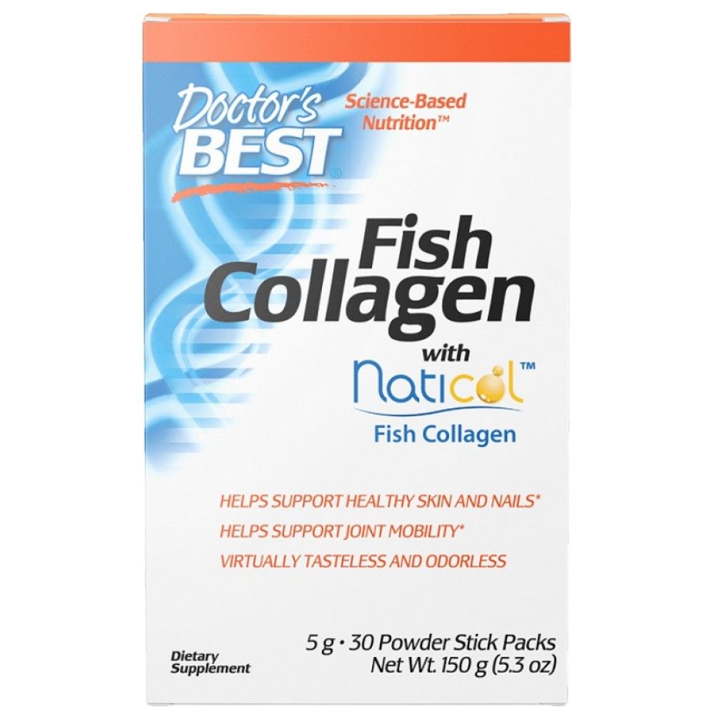 Bester Fischkollagen | Mit Naticol - 30 Pakete