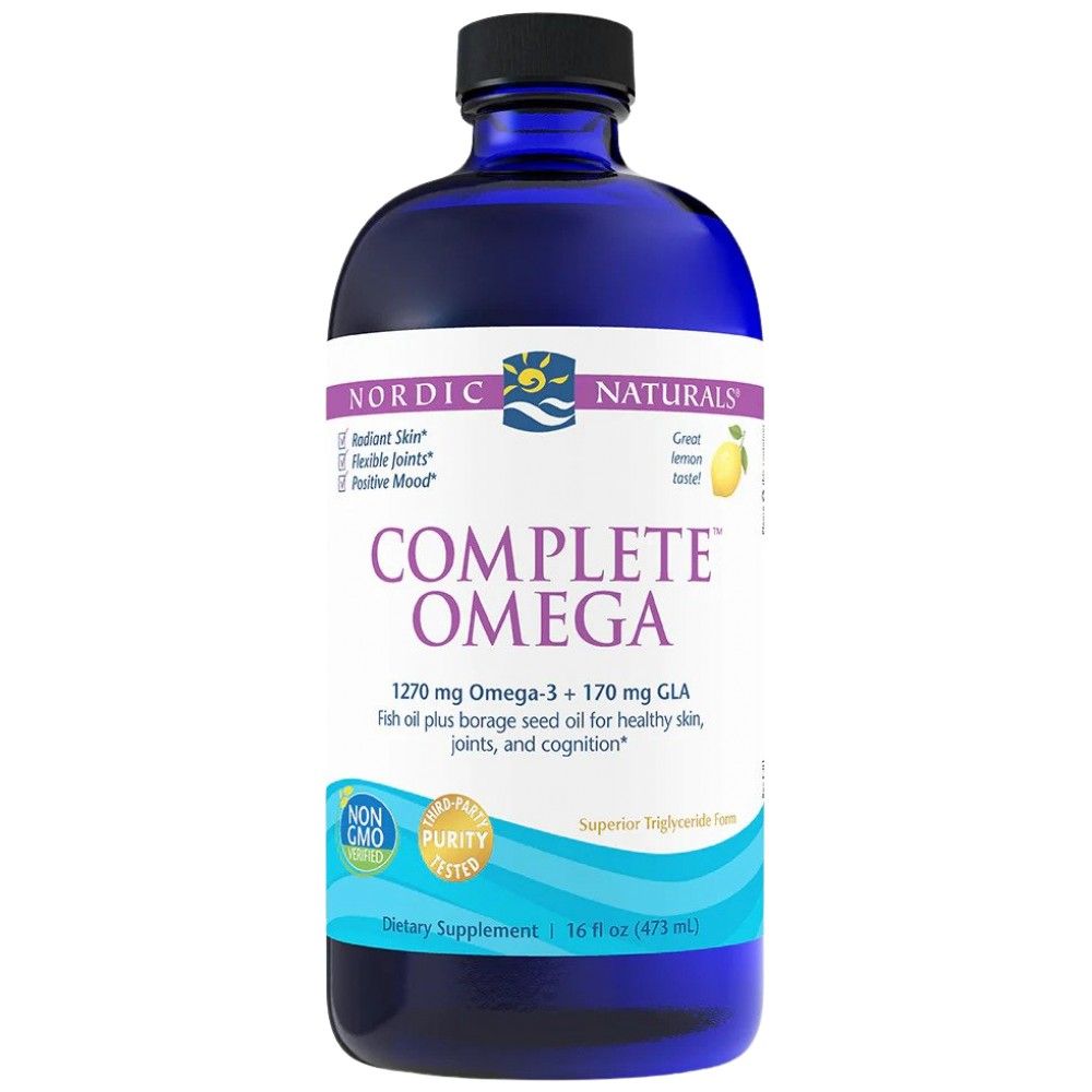 Komplette Omega -Flüssigkeit 1270 mg - 473 ml