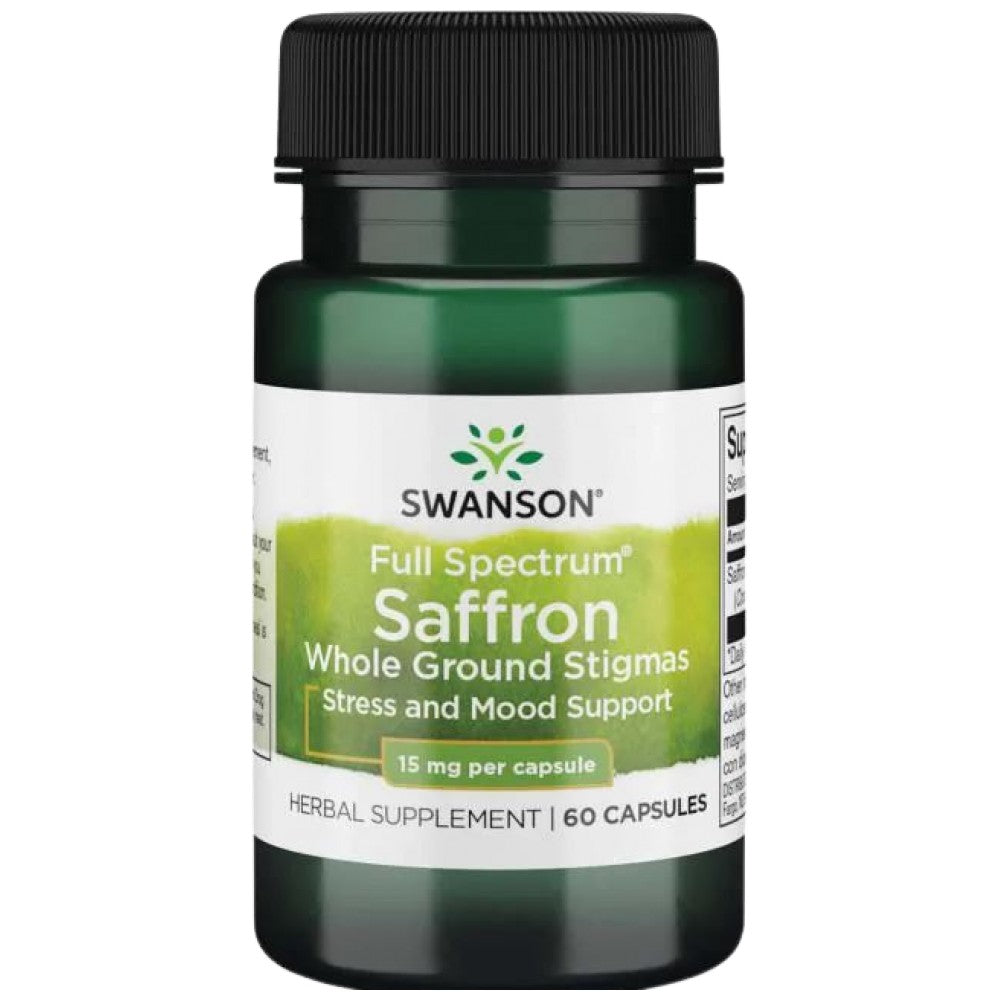 Vollspektrum Safran 15 mg 60 Kapseln