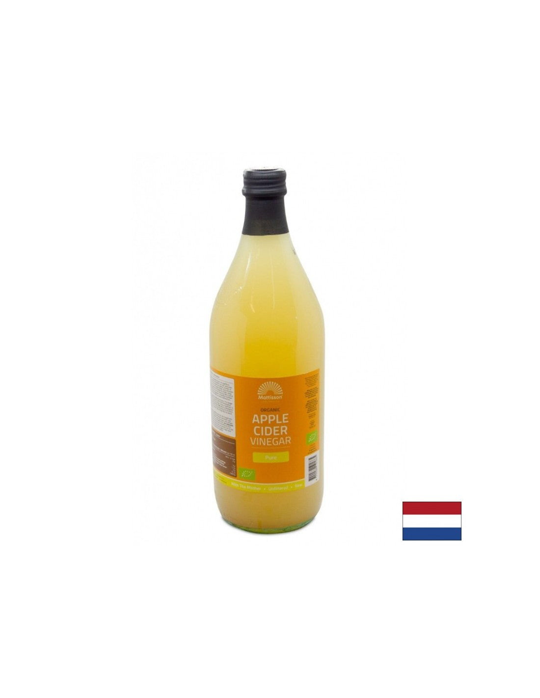 Apfelessig – Ungefiltert, Bio, 1 L