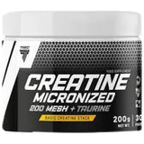 Kreatinmikronisierte 200 -Mesh + Taurin | Hochwertiges Kreatin -Monohydratpulver - 200 Gramm