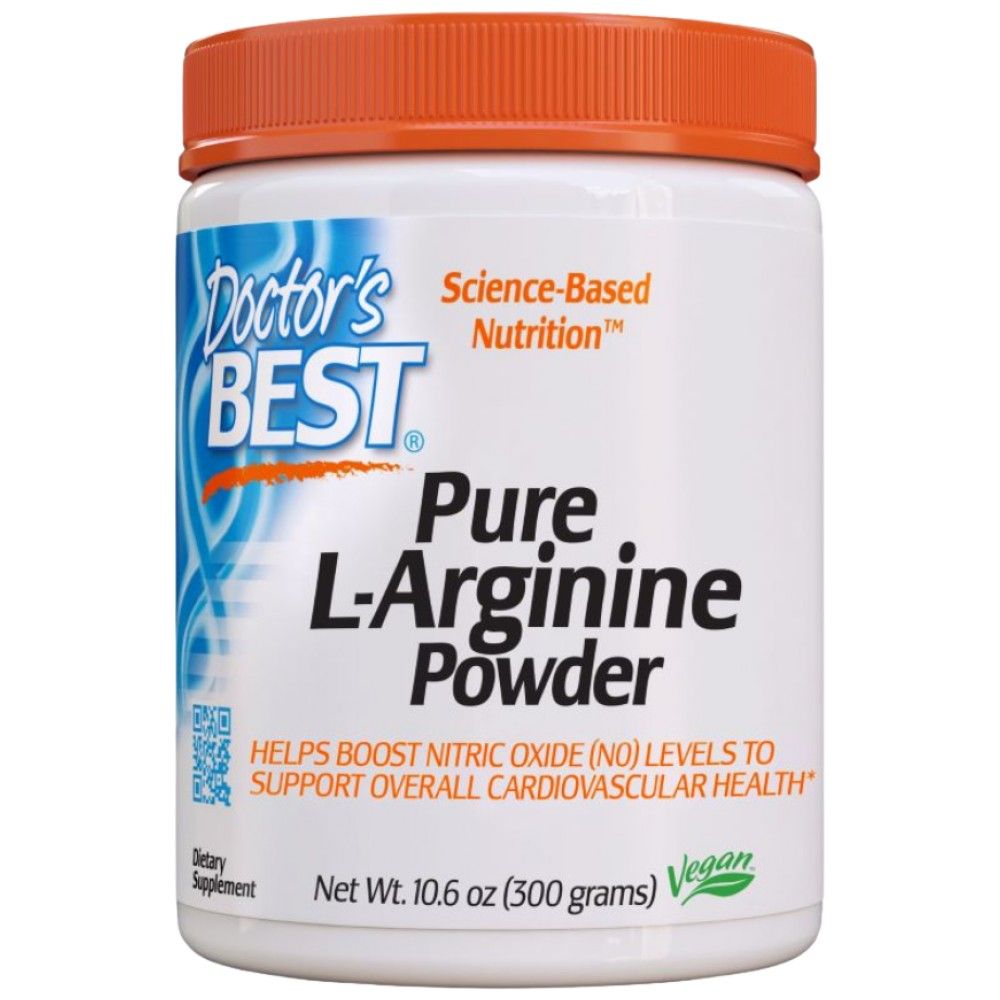 Bestes reines L -Arginin -Pulver - 300 Gramm