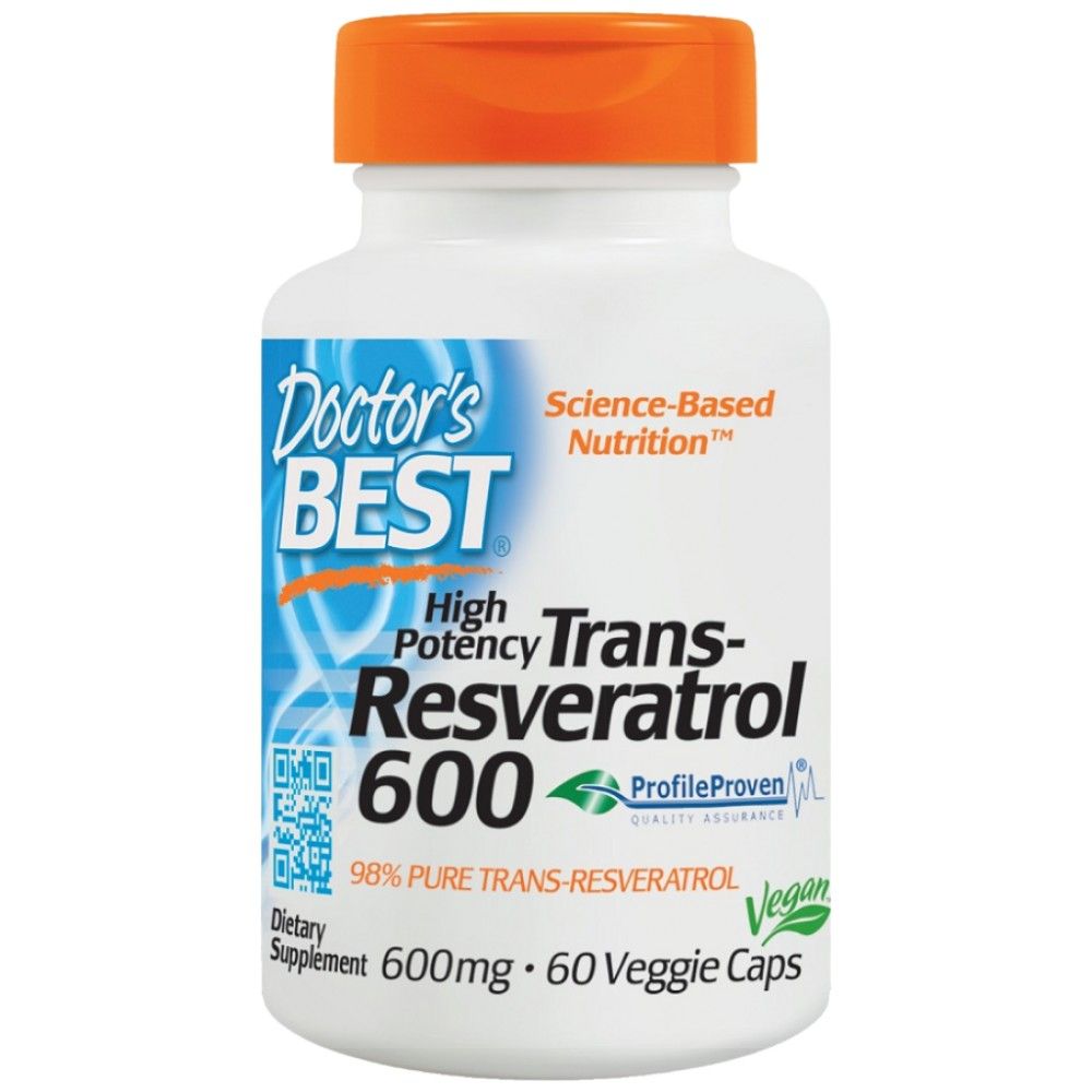 Trans -Resveratrol 600 mg - 60 Kapseln