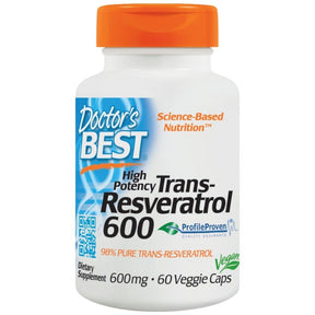 Trans-Resveratrol 600 mg - 60 capsules - Nutra Best Europe