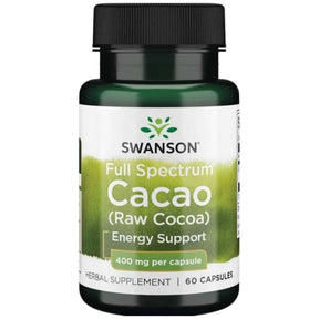 Full Spectrum Cacao 400 mg 60 capsules - Nutra Best Europe