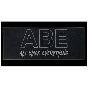 Gym Towel ABE ALL Black 1 Meter - Nutra Best Europe