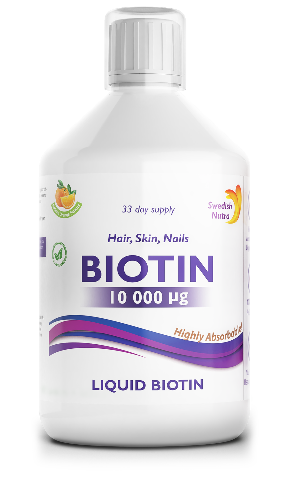 Flüssiges Biotin 10.000 µg x 500 ml