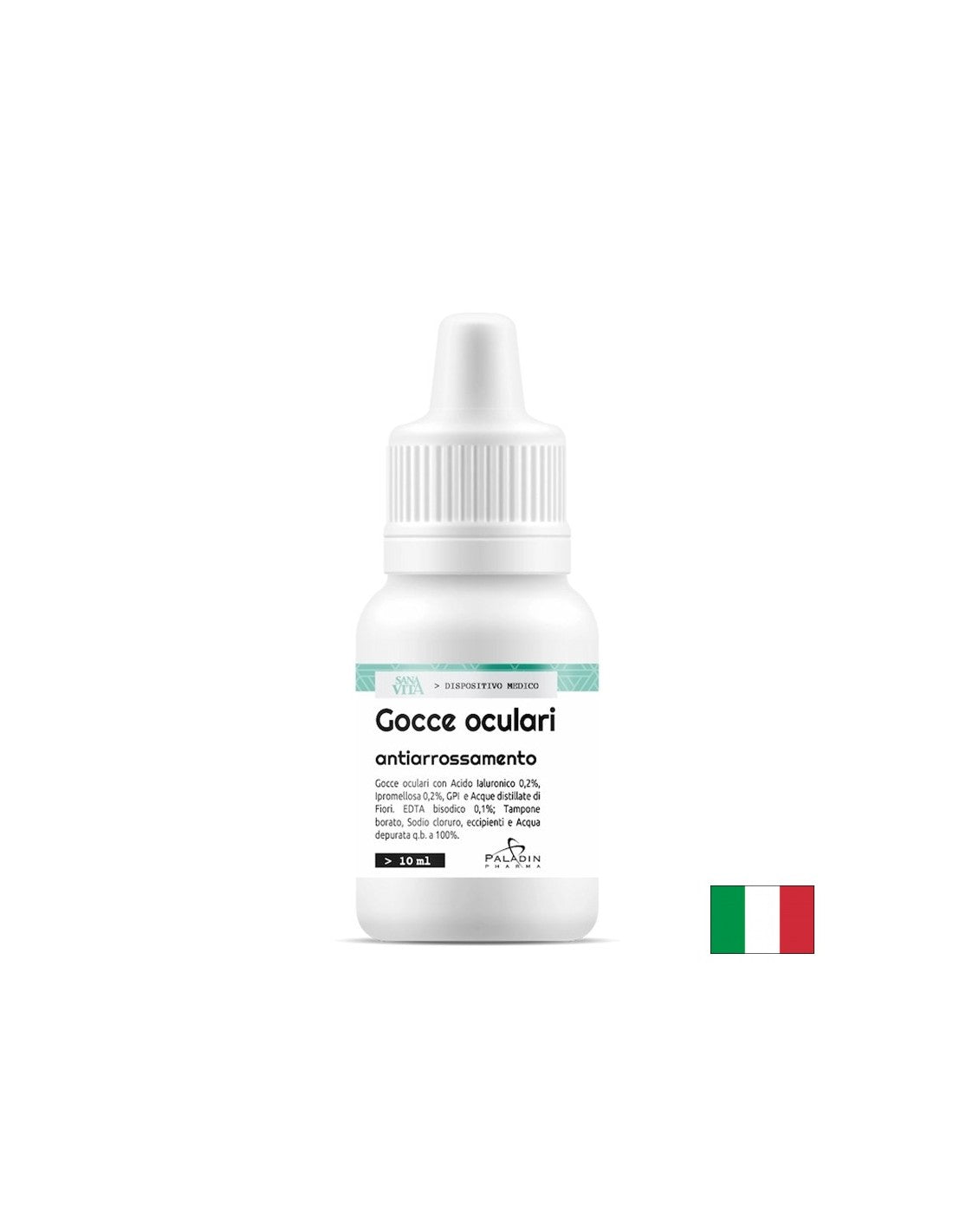 Feuchtigkeitsspendende Augentropfen gegen Rötungen, 10 ml